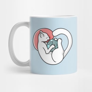 Sleeping Hearty Cat Mug